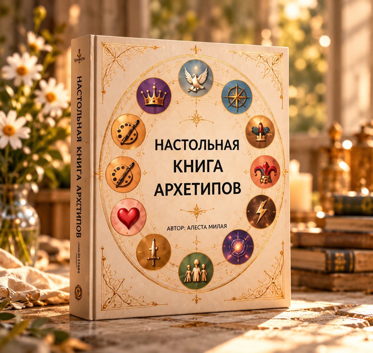 Настольная книга архетипов — обложка книги целиком